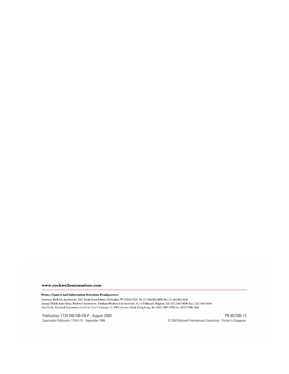 Rockwell Automation 1734 Point I/O Installation Instructions User Manual | Page 12 / 12