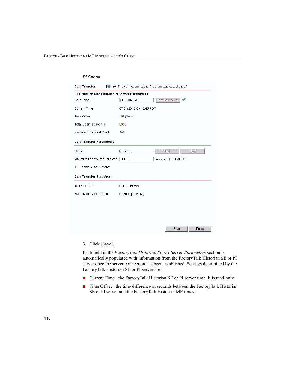 Rockwell Automation 1756-HIST2G FactoryTalk Historian ME 2.2  User Manual | Page 126 / 330