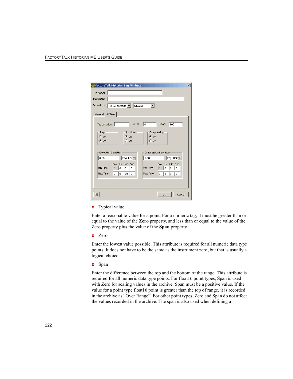 Rockwell Automation 1756-HIST2G FactoryTalk Historian ME 2.2  User Manual | Page 232 / 330