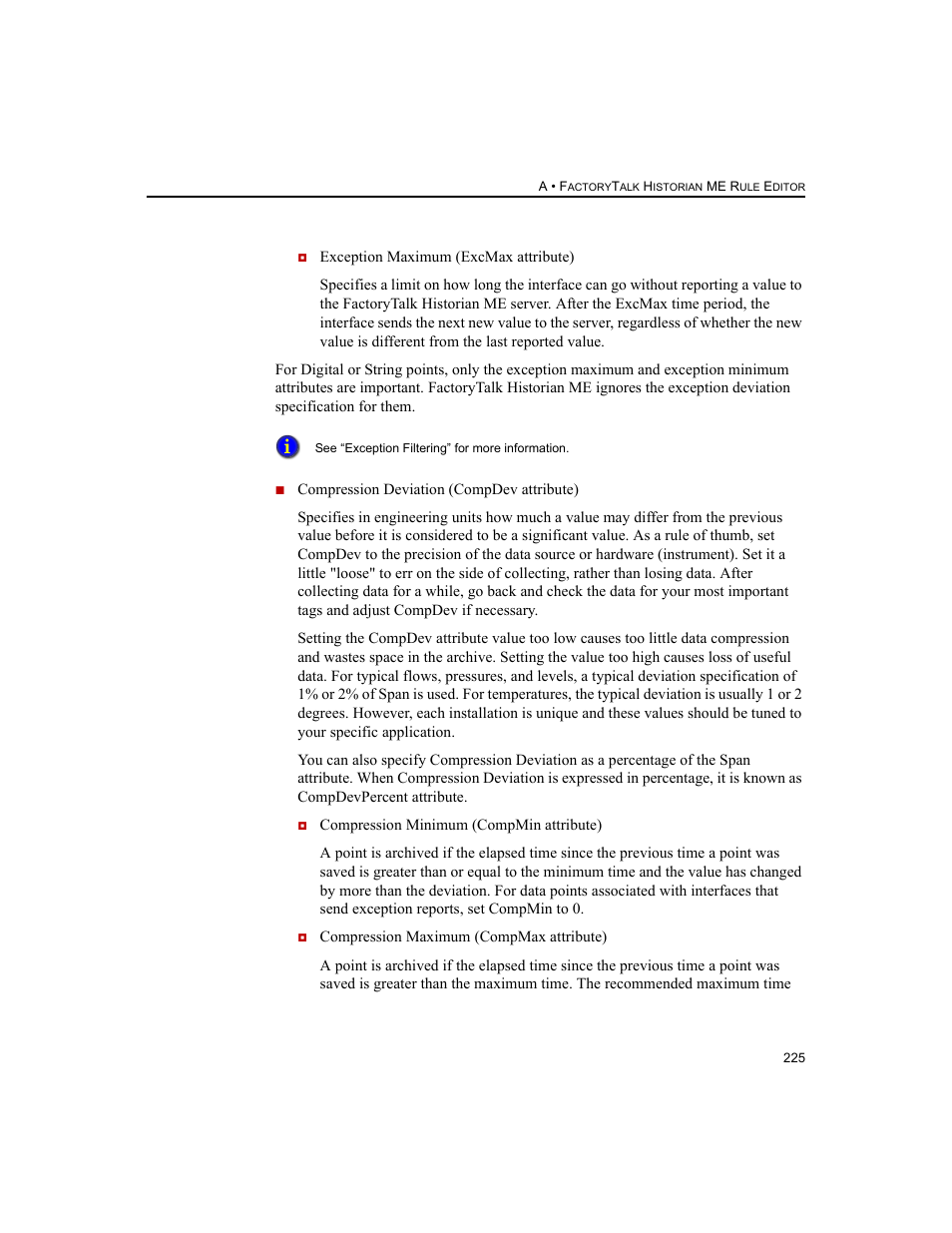 Rockwell Automation 1756-HIST2G FactoryTalk Historian ME 2.2  User Manual | Page 235 / 330