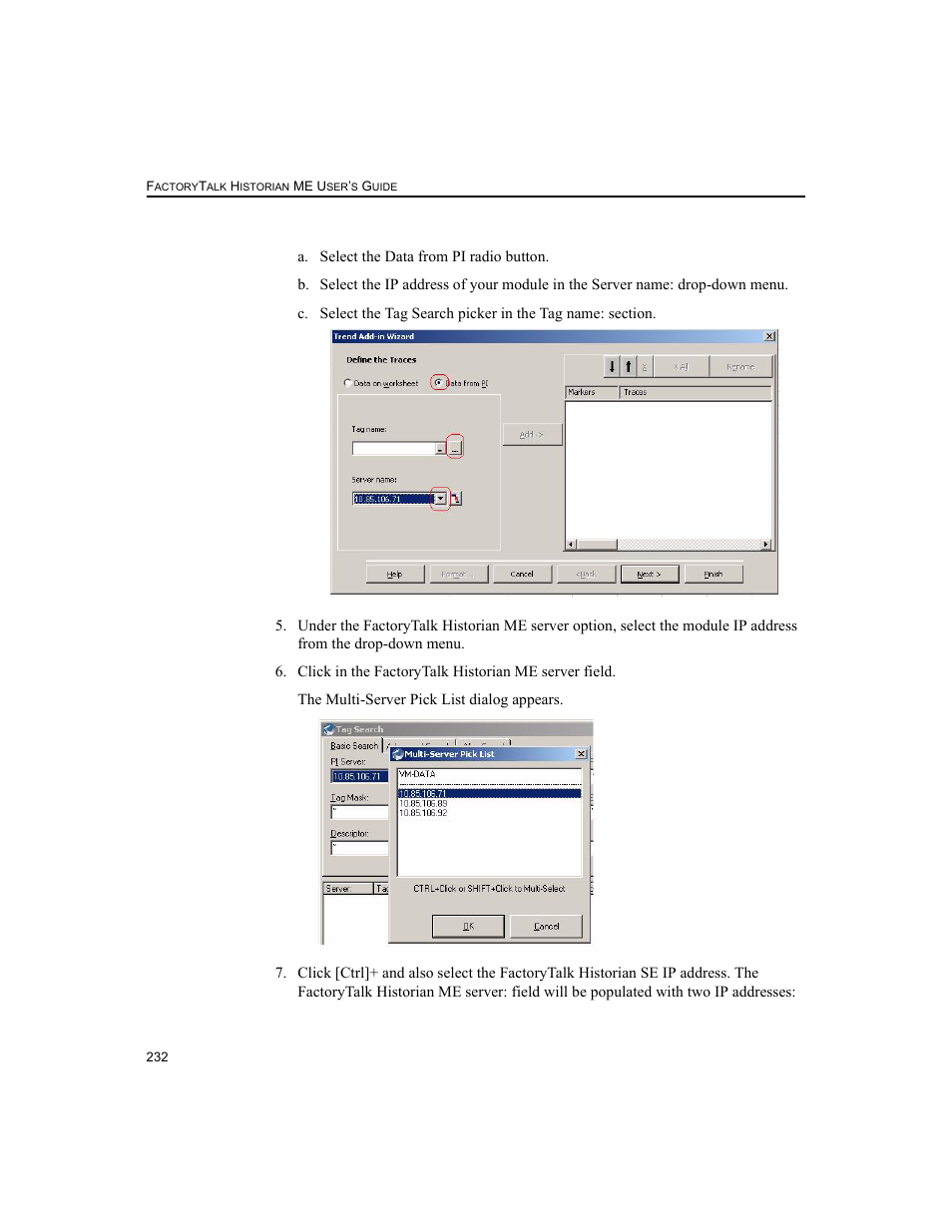 Rockwell Automation 1756-HIST2G FactoryTalk Historian ME 2.2  User Manual | Page 242 / 330