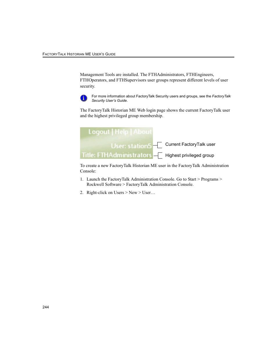 Rockwell Automation 1756-HIST2G FactoryTalk Historian ME 2.2  User Manual | Page 254 / 330