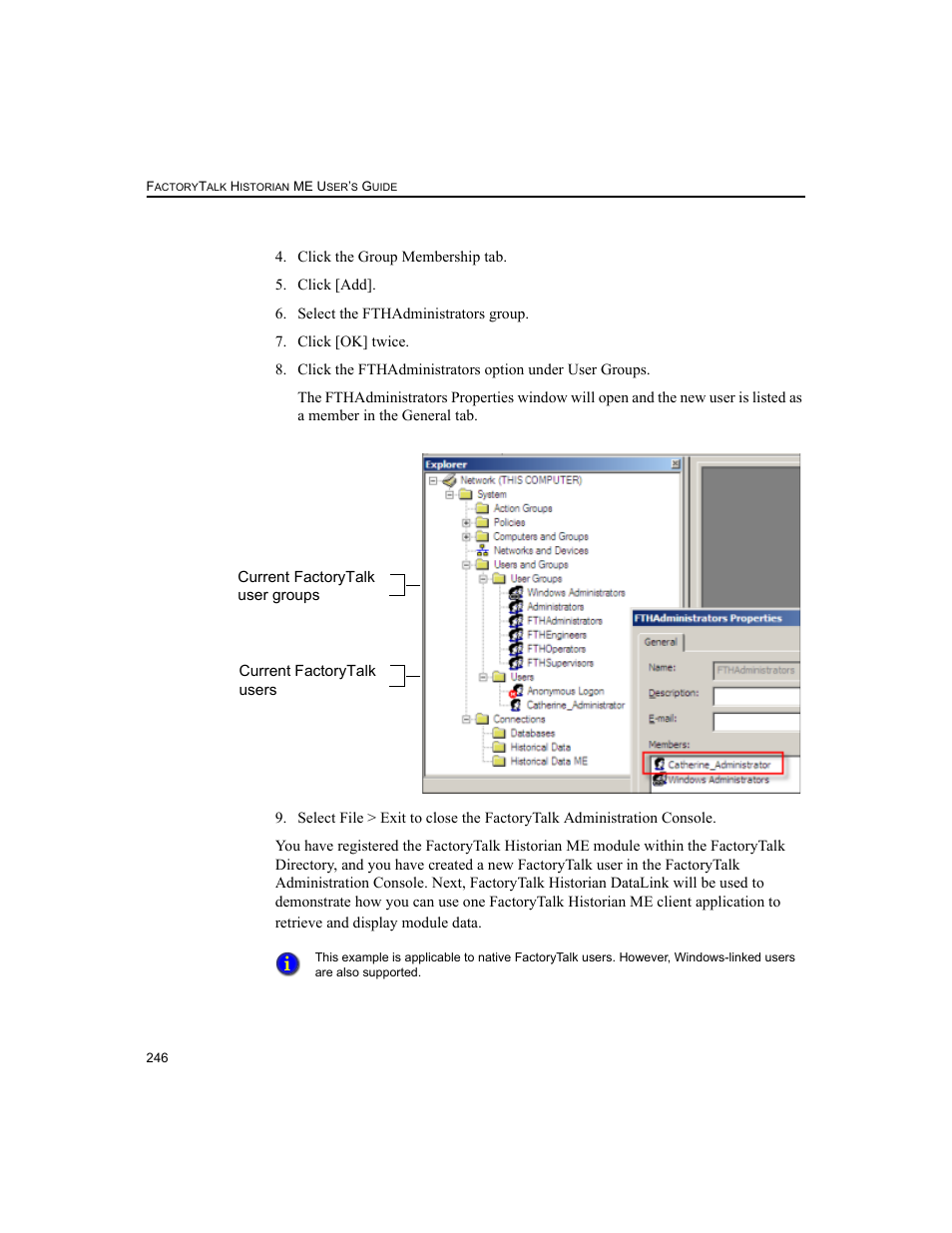 Rockwell Automation 1756-HIST2G FactoryTalk Historian ME 2.2  User Manual | Page 256 / 330