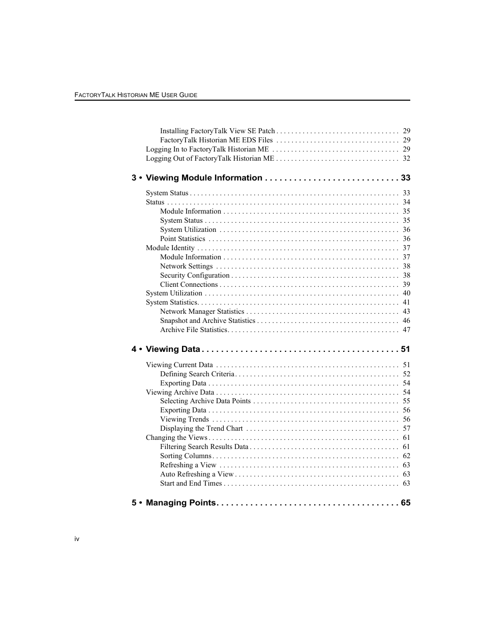 Rockwell Automation 1756-HIST2G FactoryTalk Historian ME 2.2  User Manual | Page 4 / 330