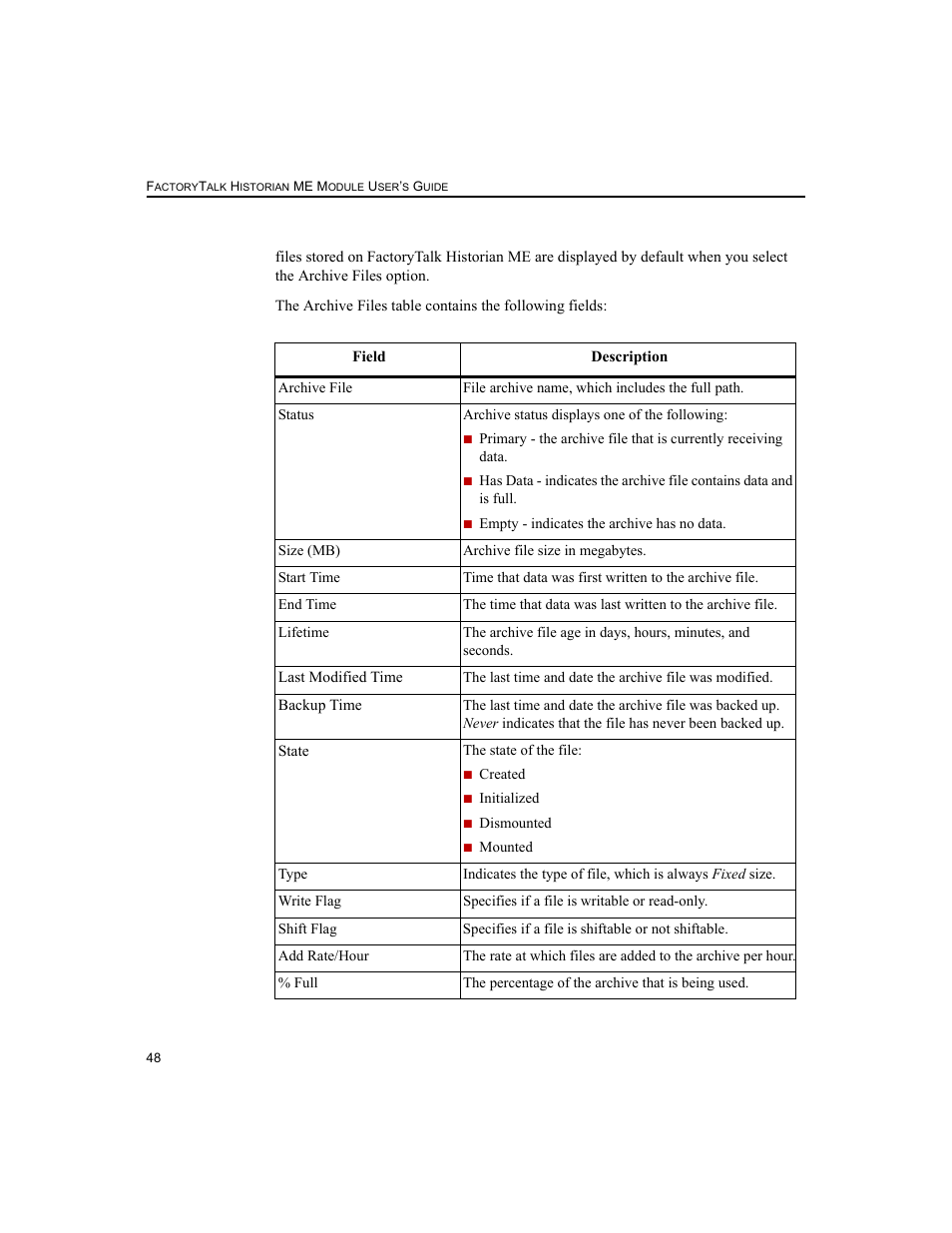 Rockwell Automation 1756-HIST2G FactoryTalk Historian ME 2.2  User Manual | Page 58 / 330