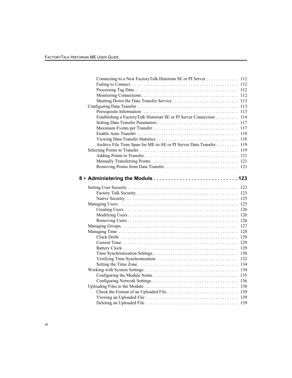 Rockwell Automation 1756-HIST2G FactoryTalk Historian ME 2.2  User Manual | Page 6 / 330