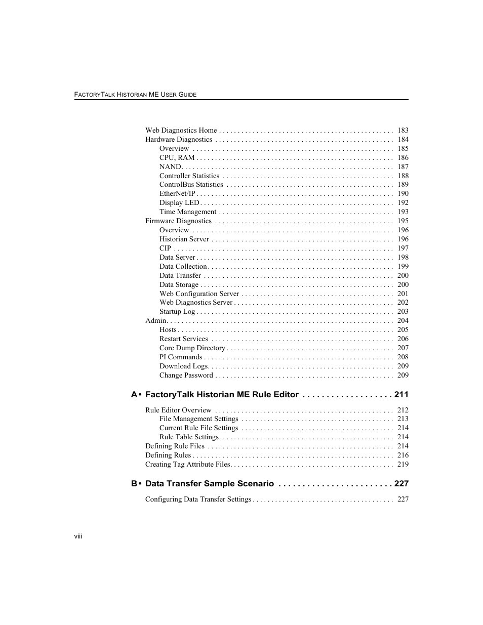 Rockwell Automation 1756-HIST2G FactoryTalk Historian ME 2.2  User Manual | Page 8 / 330