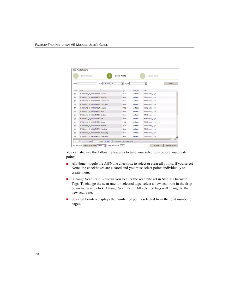 Rockwell Automation 1756-HIST2G FactoryTalk Historian ME 2.2  User Manual | Page 80 / 330