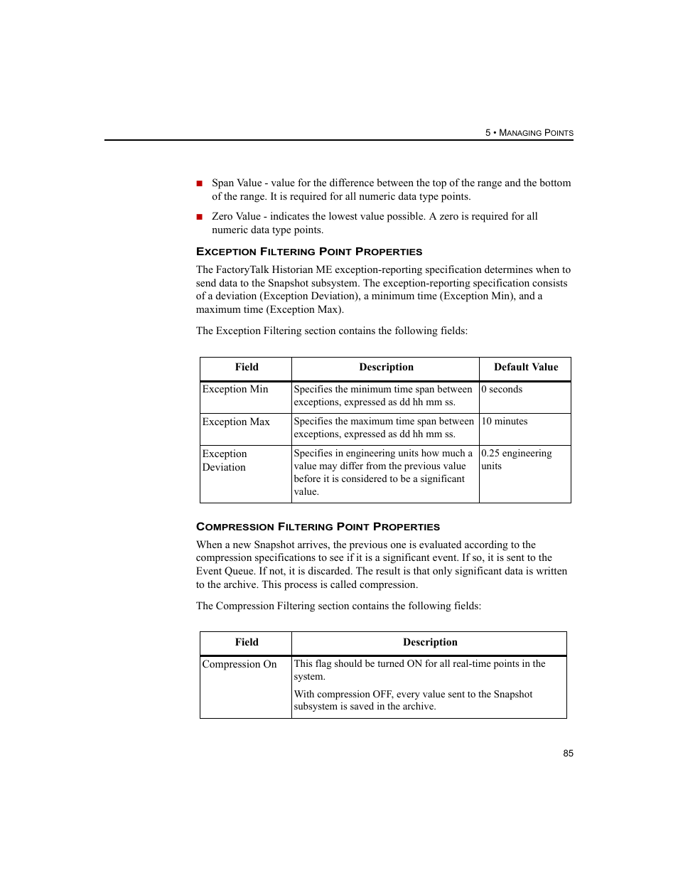 Rockwell Automation 1756-HIST2G FactoryTalk Historian ME 2.2  User Manual | Page 95 / 330