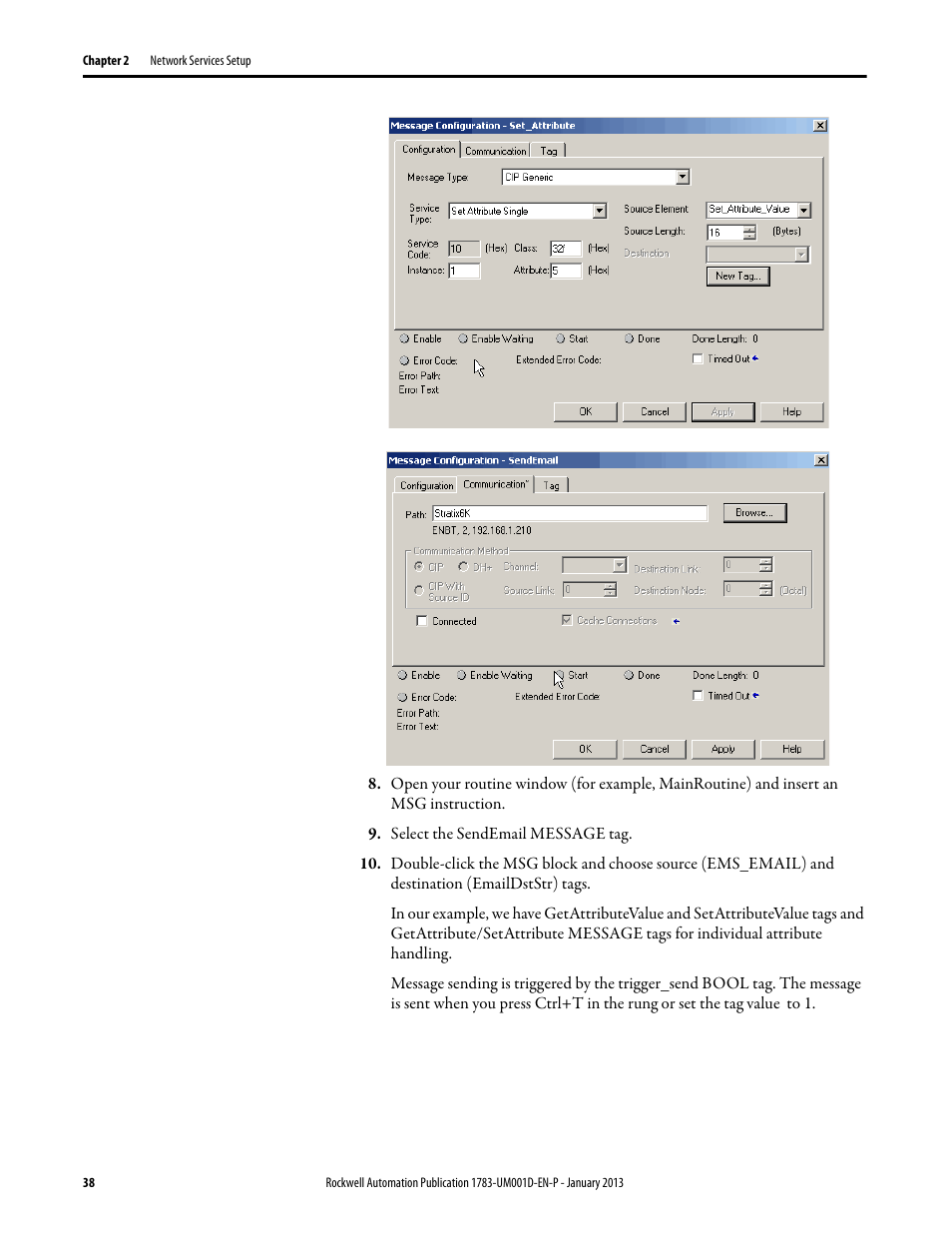 Rockwell Automation 1783-EMS08T Stratix 6000 Ethernet Managed Switch User Manual User Manual | Page 38 / 94