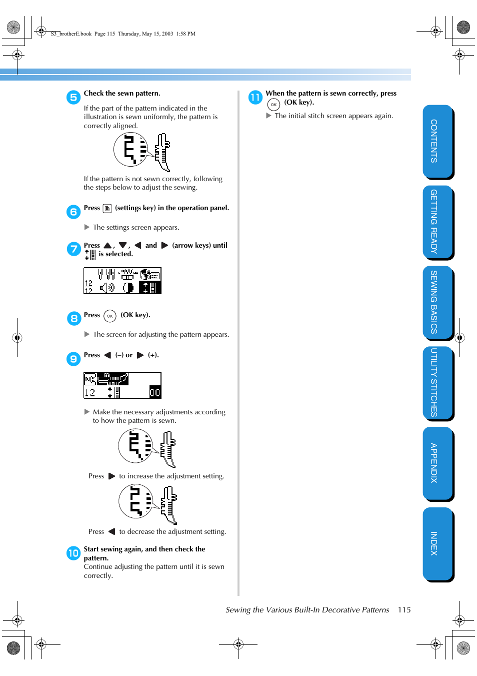 Brother CS-8150 User Manual | Page 121 / 141