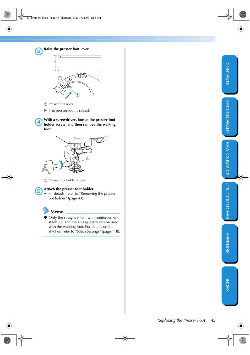 Brother CS-8150 User Manual | Page 51 / 141