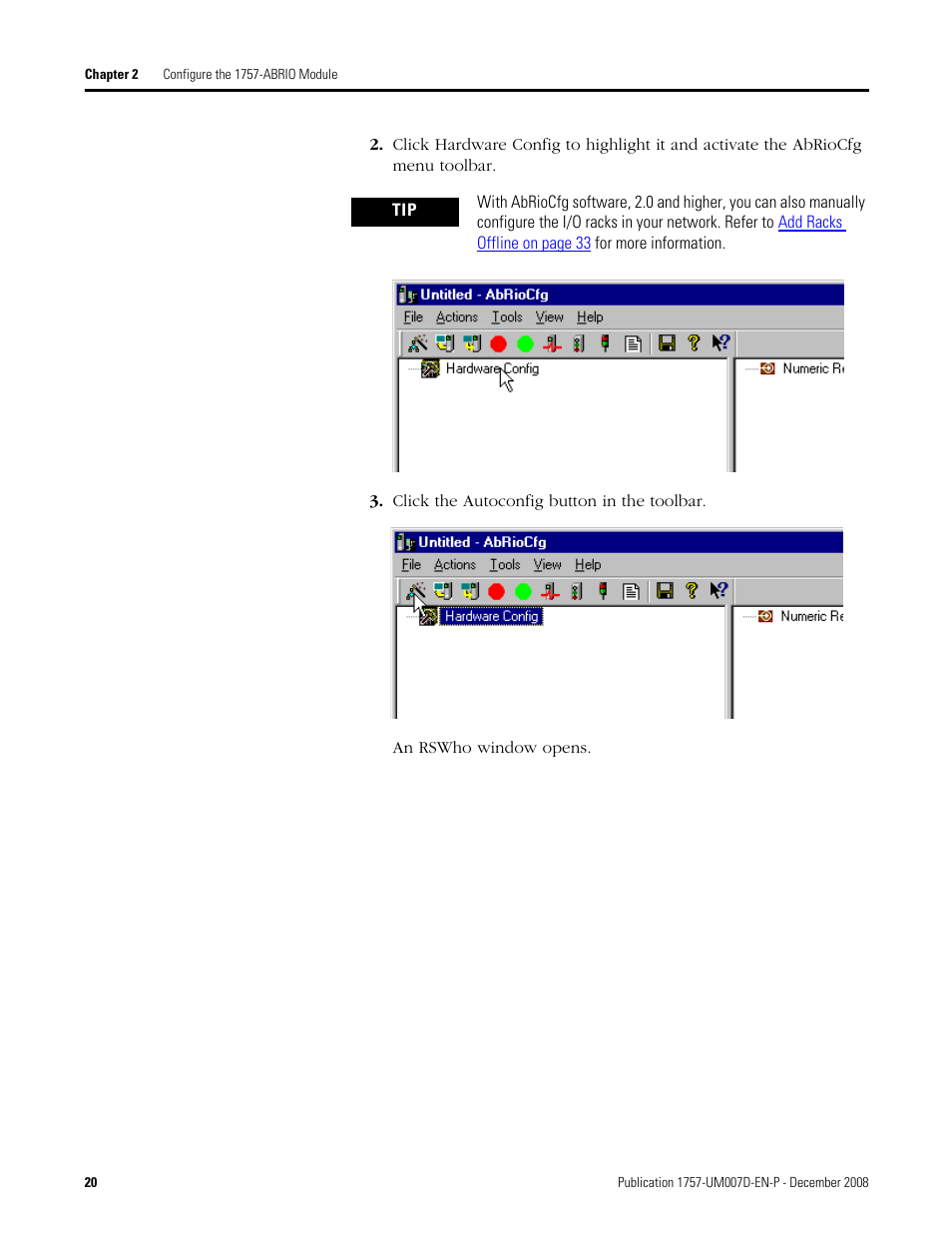 Rockwell Automation 1757-ABRIO Process Remote I/O (RIO) Communication Interface Module User Manual | Page 22 / 160