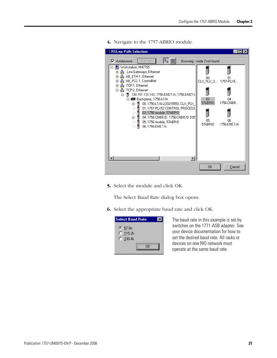 Rockwell Automation 1757-ABRIO Process Remote I/O (RIO) Communication Interface Module User Manual | Page 23 / 160