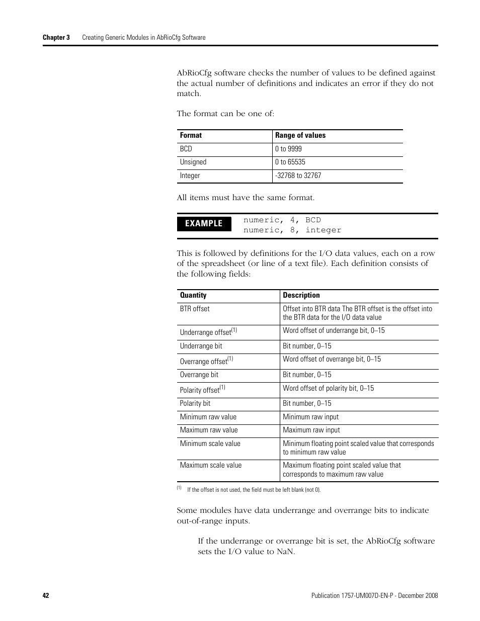 Rockwell Automation 1757-ABRIO Process Remote I/O (RIO) Communication Interface Module User Manual | Page 44 / 160