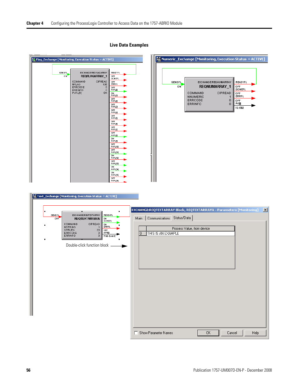 Rockwell Automation 1757-ABRIO Process Remote I/O (RIO) Communication Interface Module User Manual | Page 58 / 160