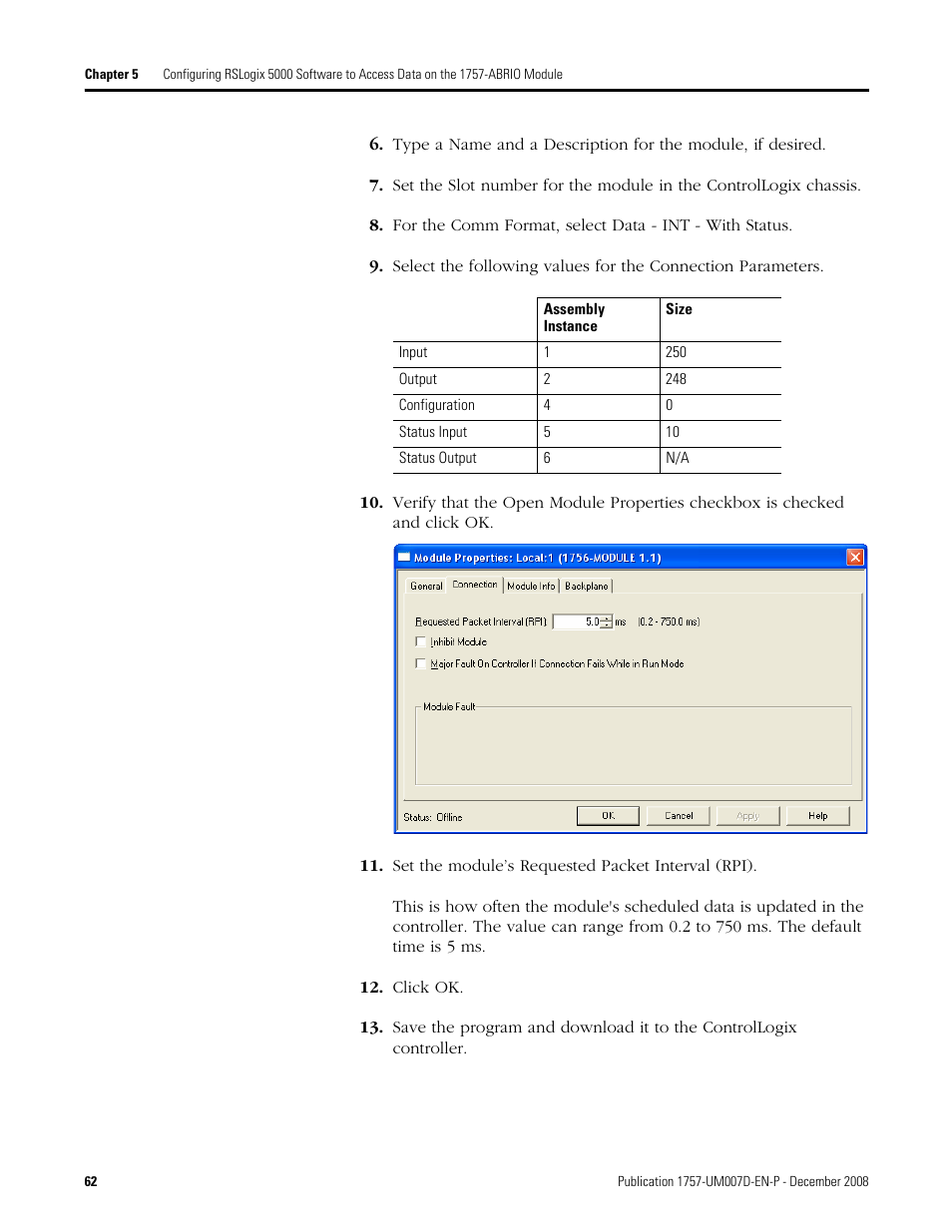 Rockwell Automation 1757-ABRIO Process Remote I/O (RIO) Communication Interface Module User Manual | Page 64 / 160