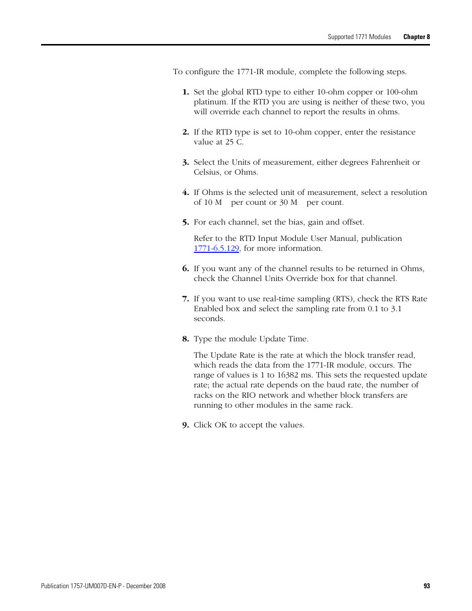 Rockwell Automation 1757-ABRIO Process Remote I/O (RIO) Communication Interface Module User Manual | Page 95 / 160