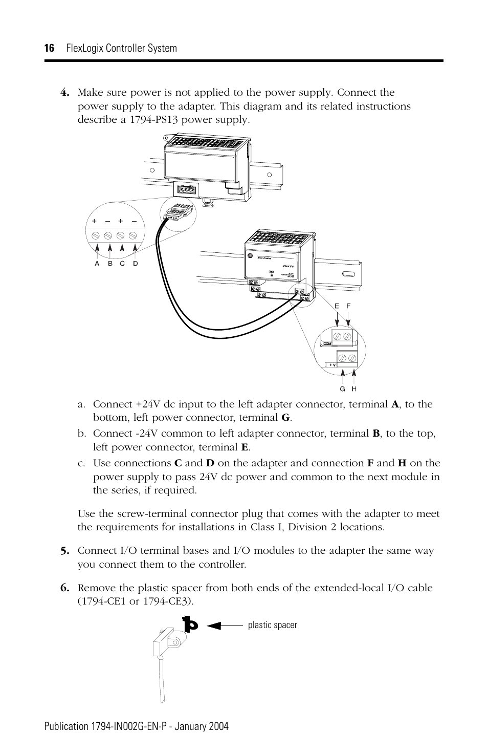 Rockwell Automation 1794-FLA FlexLogix Controller Installation Instructions User Manual | Page 16 / 28