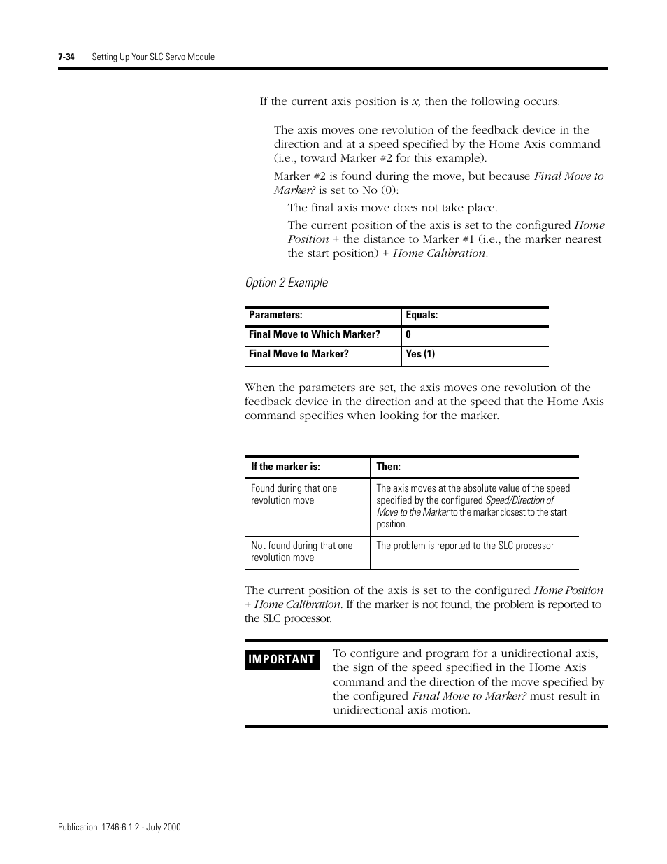 Rockwell Automation 1746-HSRV SLC Servo Control Module User Manual User Manual | Page 113 / 224