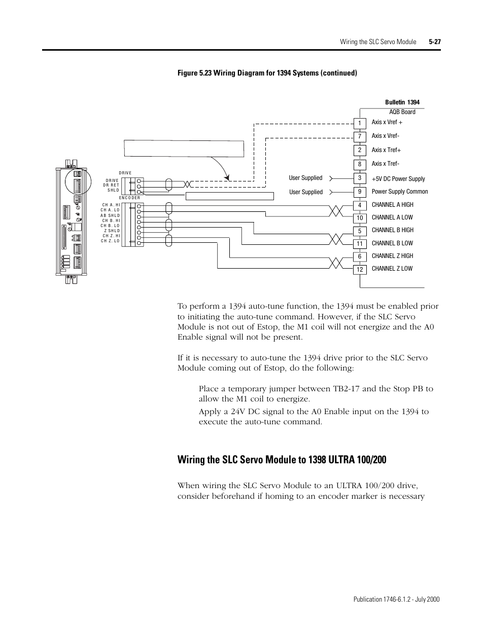 Rockwell Automation 1746-HSRV SLC Servo Control Module User Manual User Manual | Page 70 / 224