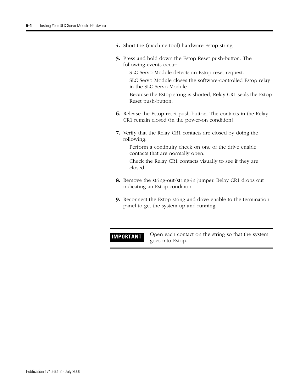 Rockwell Automation 1746-HSRV SLC Servo Control Module User Manual User Manual | Page 79 / 224