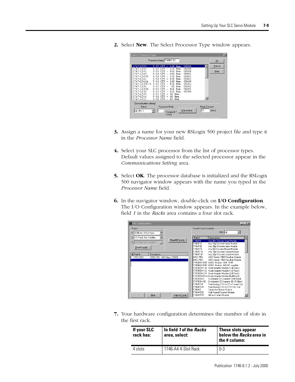 Rockwell Automation 1746-HSRV SLC Servo Control Module User Manual User Manual | Page 88 / 224