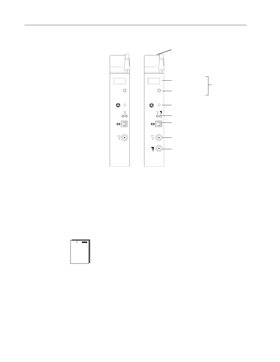 Diagnostic indicators, Communication reset pushbutton | Rockwell Automation 1771ACN/B_1771ACNR/B,D17716.5.123 U.MNL CONTROLNET ADAPTER User Manual | Page 12 / 58