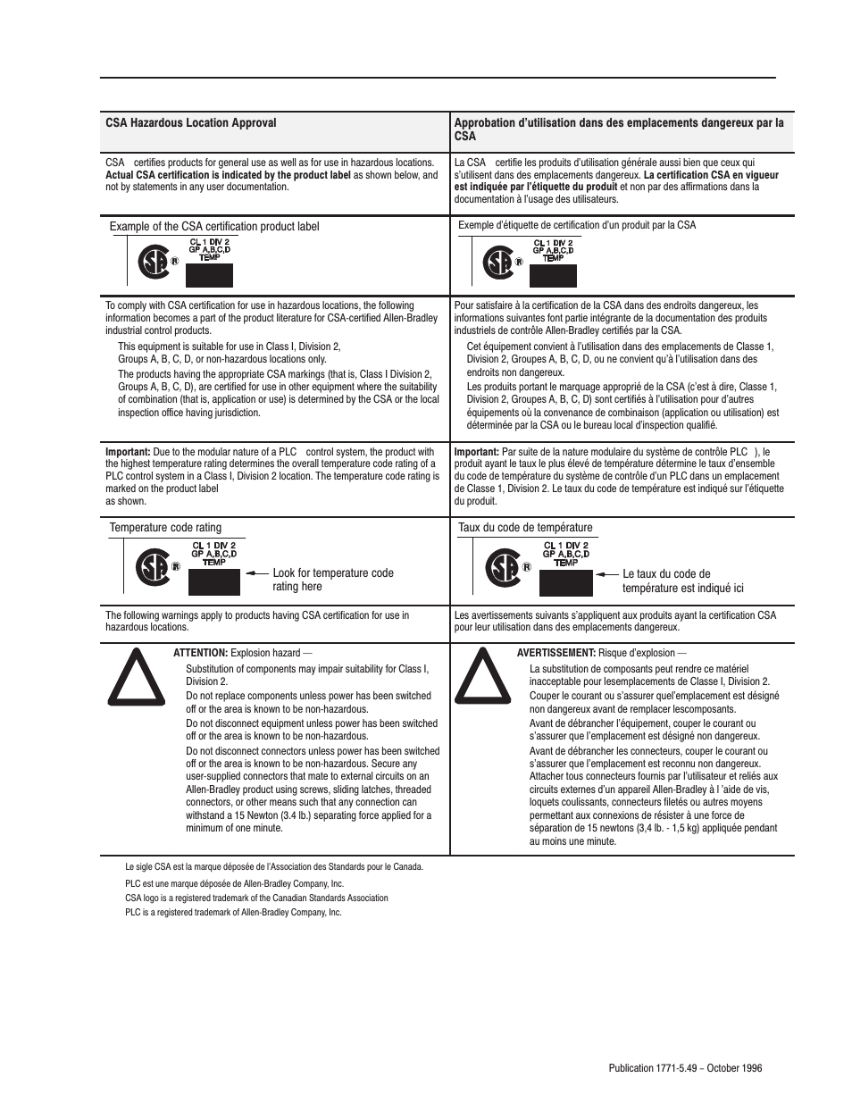 Rockwell Automation 1771-IXE Thermo/MV Input Installation Instructions User Manual | Page 15 / 16