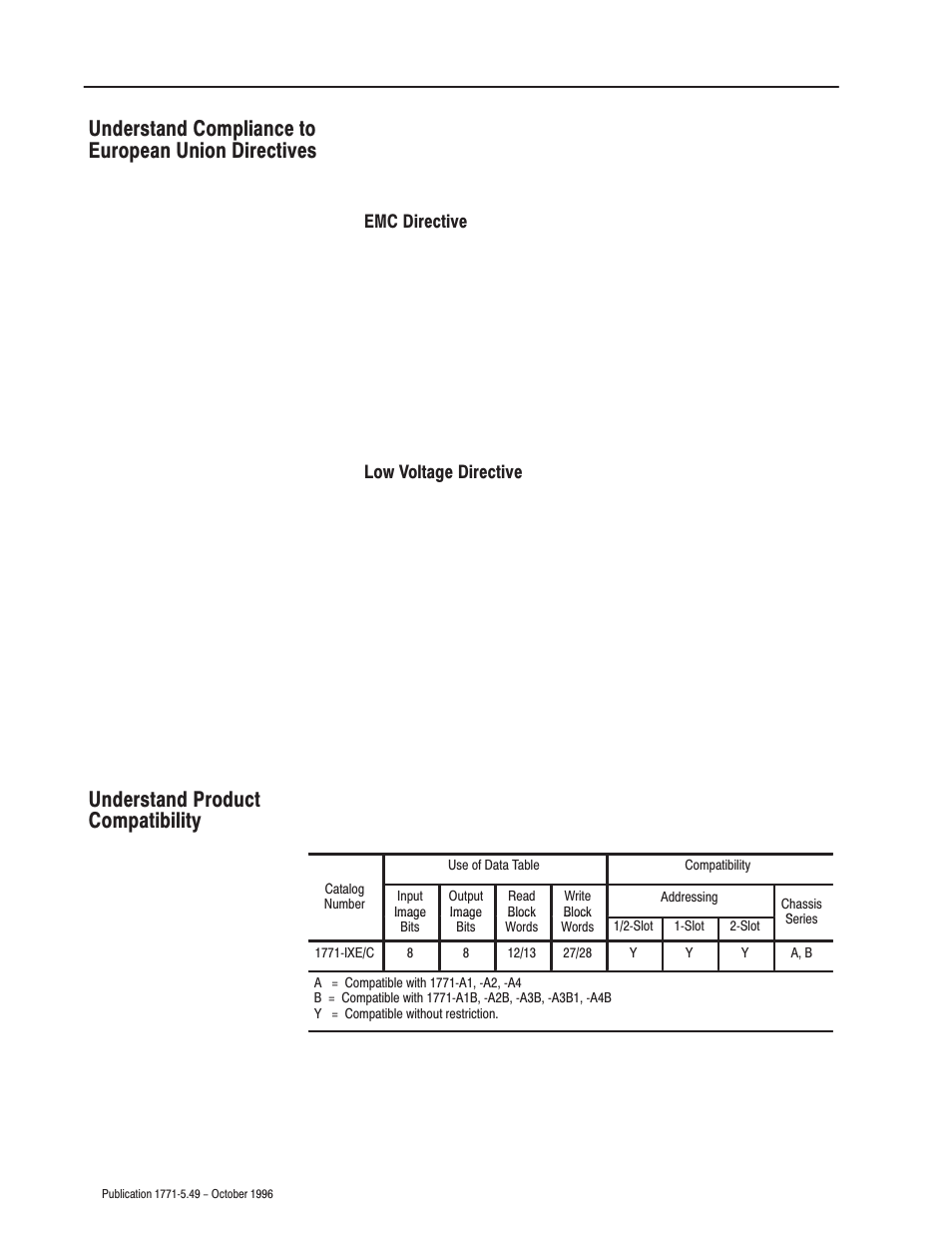Rockwell Automation 1771-IXE Thermo/MV Input Installation Instructions User Manual | Page 2 / 16