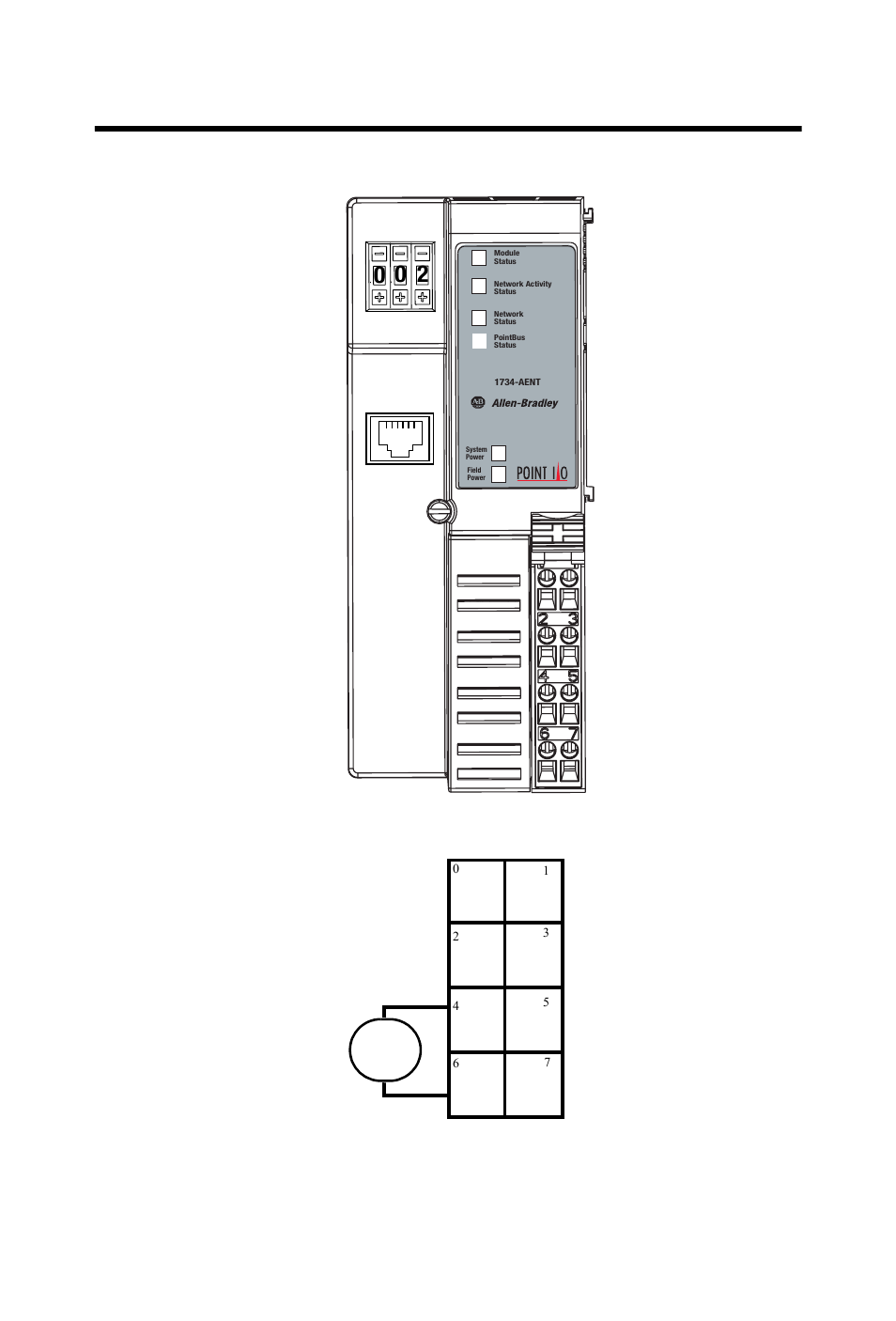 12/24v dc, Point i/o ethernet/ip adapter 11 publication | Rockwell Automation 1734-AENT Point I/O Ethernet Adapter Installation Instructions User Manual | Page 11 / 20