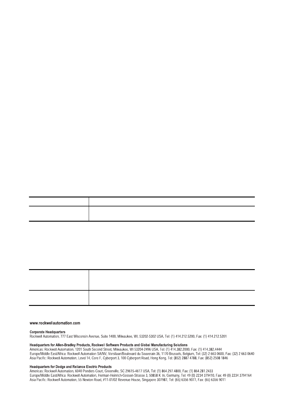 Rockwell automation support, Installation assistance, New product satisfaction return | Publication | Rockwell Automation 1734-AENT Point I/O Ethernet Adapter Installation Instructions User Manual | Page 20 / 20