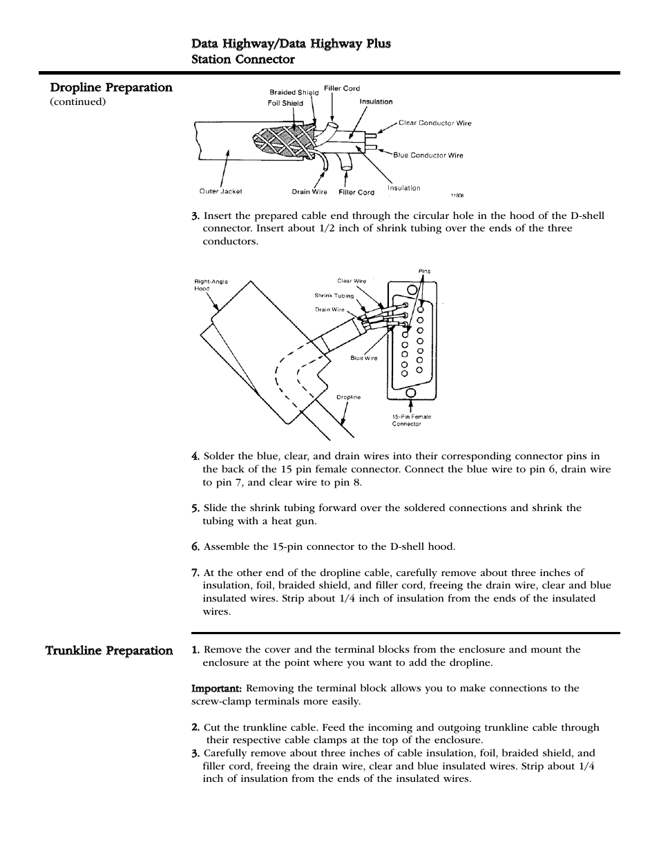 Rockwell Automation 1770-SC A-B Data Highway/Data Highway+ Installation Date User Manual | Page 2 / 4
