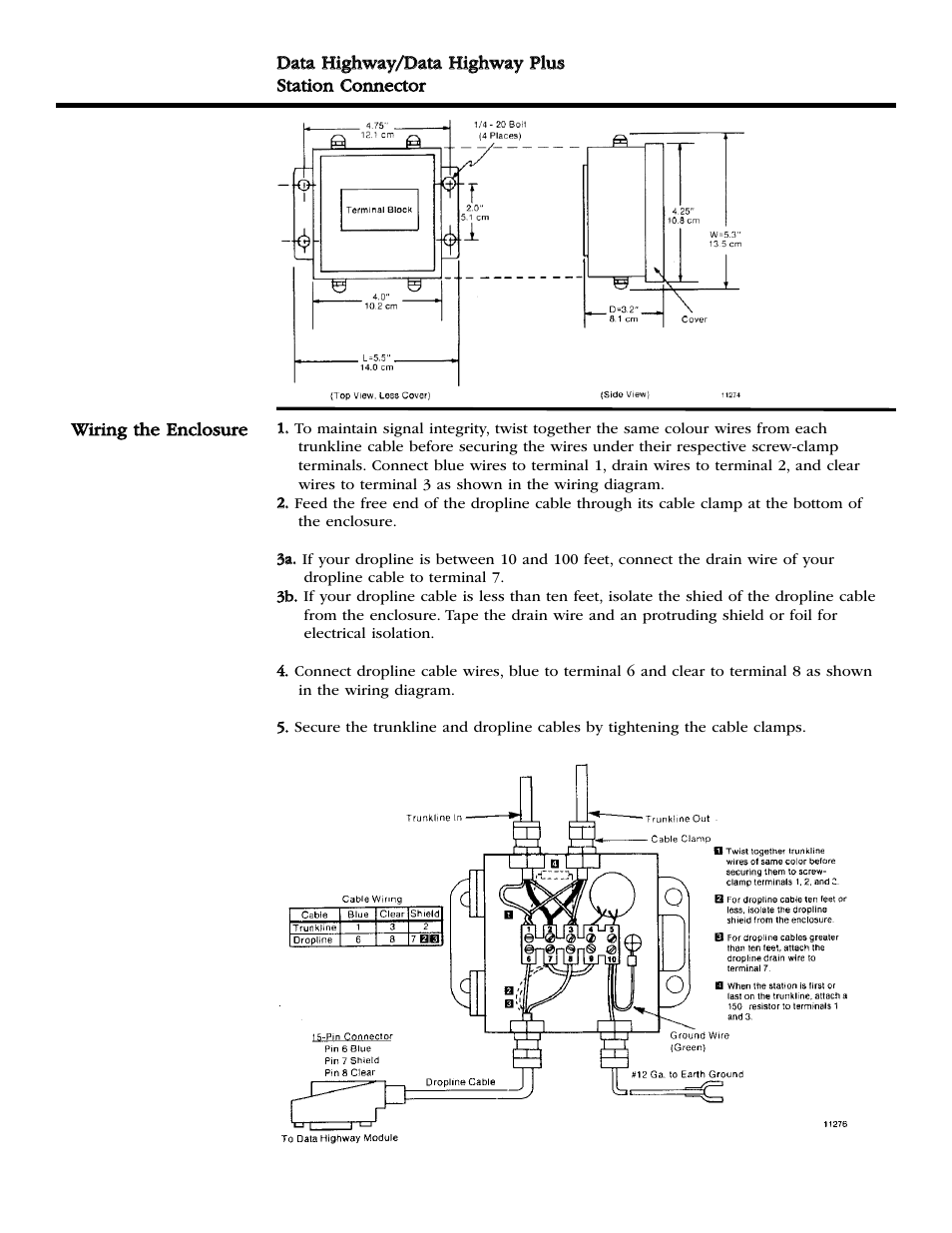 Rockwell Automation 1770-SC A-B Data Highway/Data Highway+ Installation Date User Manual | Page 3 / 4