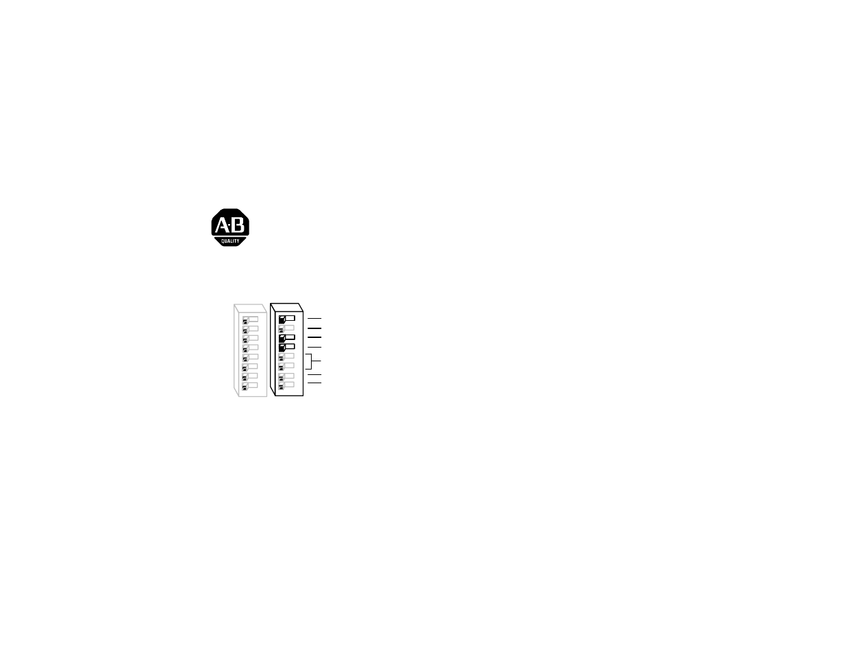 Rockwell Automation 1794 QUICK REF. REMOTE I/O ADAPTER User Manual | 2 pages