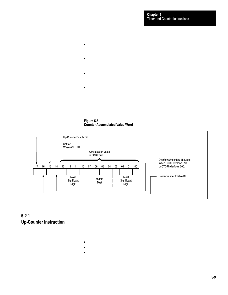 1 upćcounter instruction | Rockwell Automation 1772-LP3 PLC - 2/30 Programmable Controller Programming and Operations Manual User Manual | Page 107 / 346