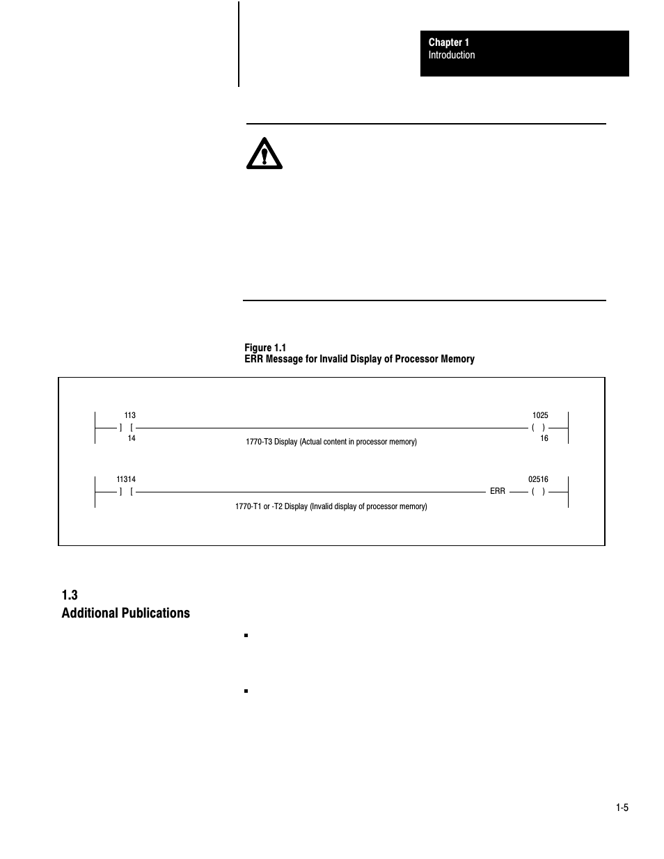 3 additional publications | Rockwell Automation 1772-LP3 PLC - 2/30 Programmable Controller Programming and Operations Manual User Manual | Page 15 / 346