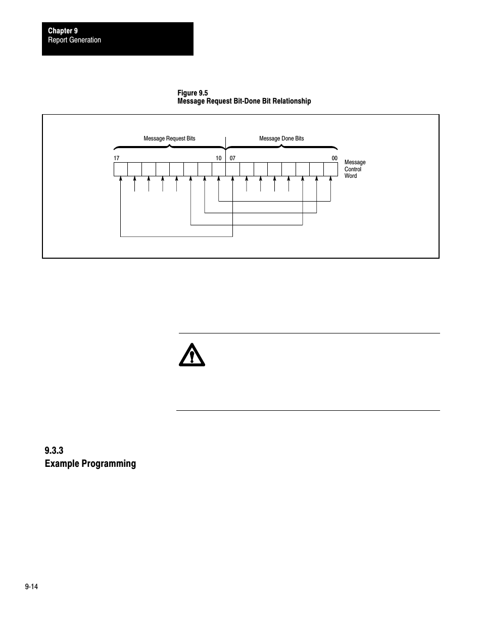 9ć14, 3 example programming | Rockwell Automation 1772-LP3 PLC - 2/30 Programmable Controller Programming and Operations Manual User Manual | Page 182 / 346