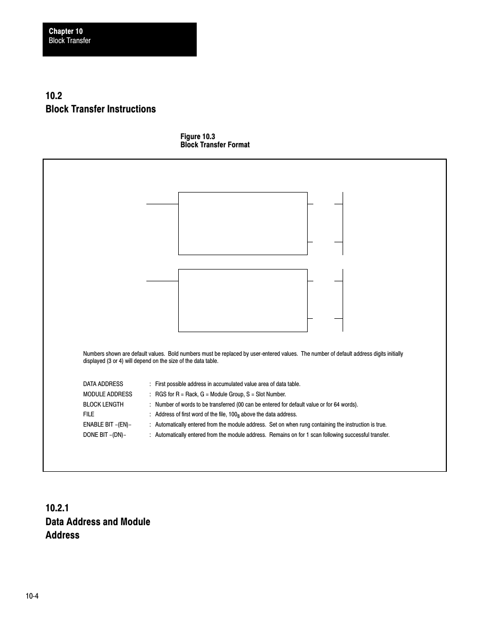 10ć4 | Rockwell Automation 1772-LP3 PLC - 2/30 Programmable Controller Programming and Operations Manual User Manual | Page 187 / 346