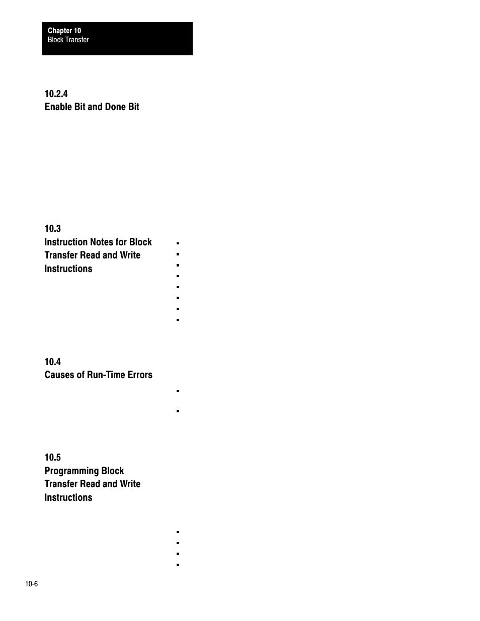 10ć6 | Rockwell Automation 1772-LP3 PLC - 2/30 Programmable Controller Programming and Operations Manual User Manual | Page 189 / 346