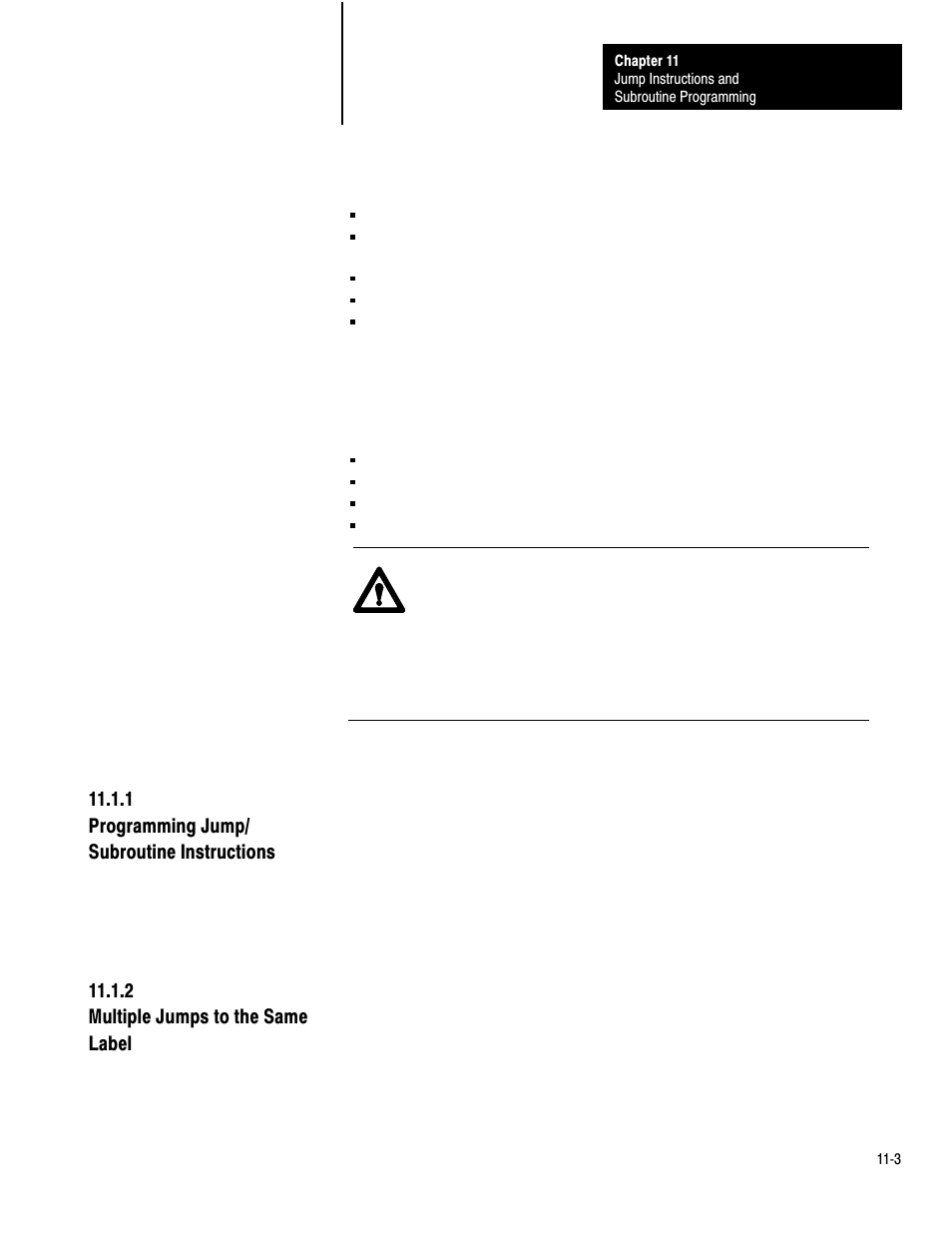 11ć3 | Rockwell Automation 1772-LP3 PLC - 2/30 Programmable Controller Programming and Operations Manual User Manual | Page 204 / 346