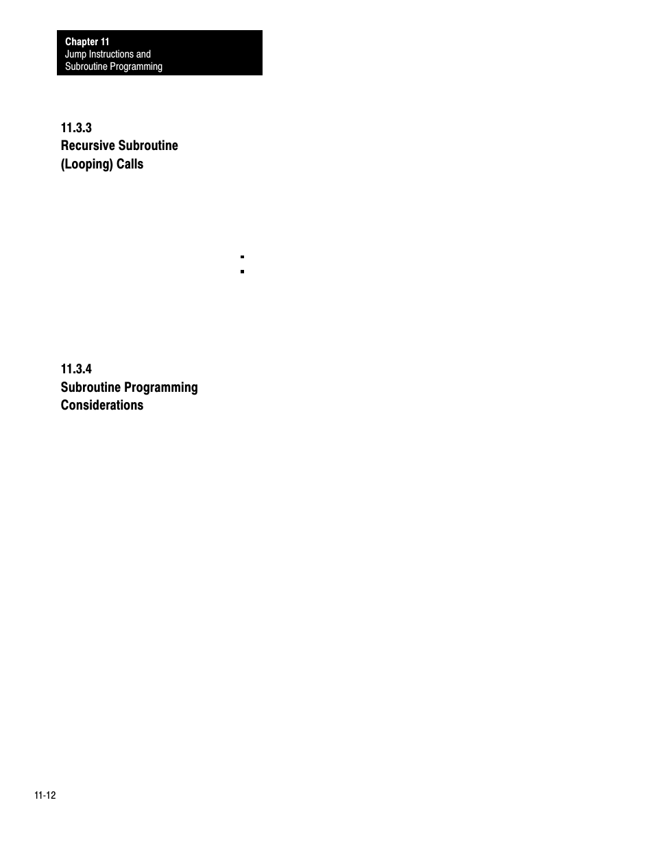 11ć12 | Rockwell Automation 1772-LP3 PLC - 2/30 Programmable Controller Programming and Operations Manual User Manual | Page 213 / 346