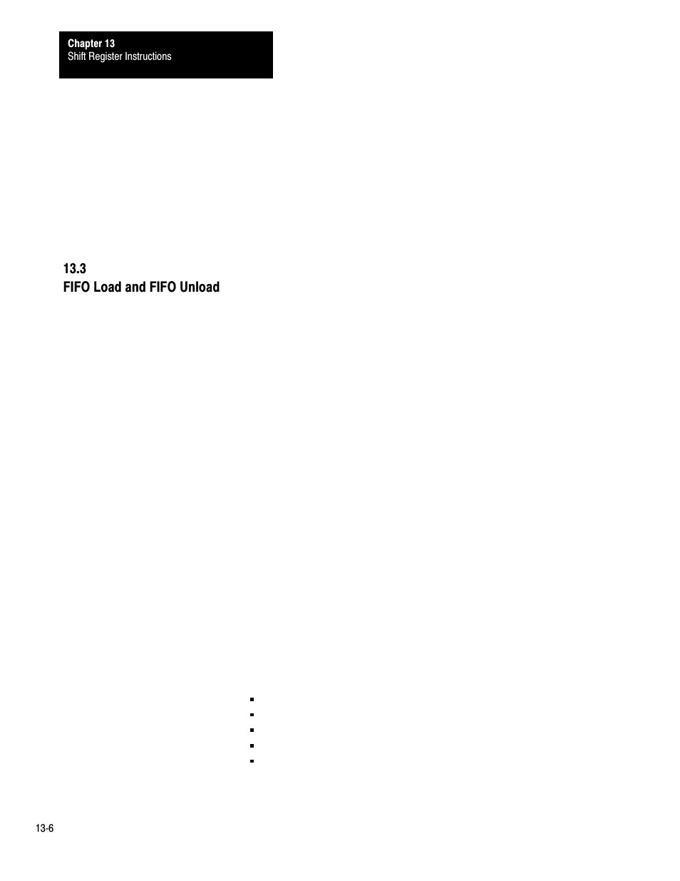13ć6 | Rockwell Automation 1772-LP3 PLC - 2/30 Programmable Controller Programming and Operations Manual User Manual | Page 249 / 346