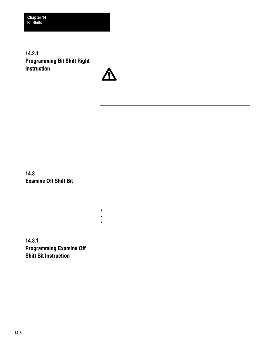14ć6 | Rockwell Automation 1772-LP3 PLC - 2/30 Programmable Controller Programming and Operations Manual User Manual | Page 258 / 346