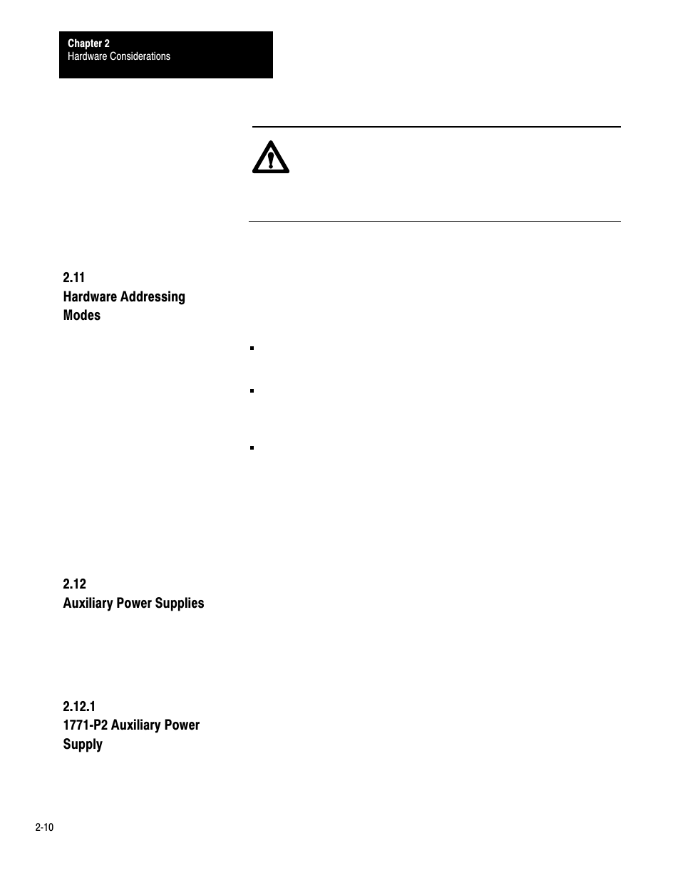 2ć10 | Rockwell Automation 1772-LP3 PLC - 2/30 Programmable Controller Programming and Operations Manual User Manual | Page 26 / 346