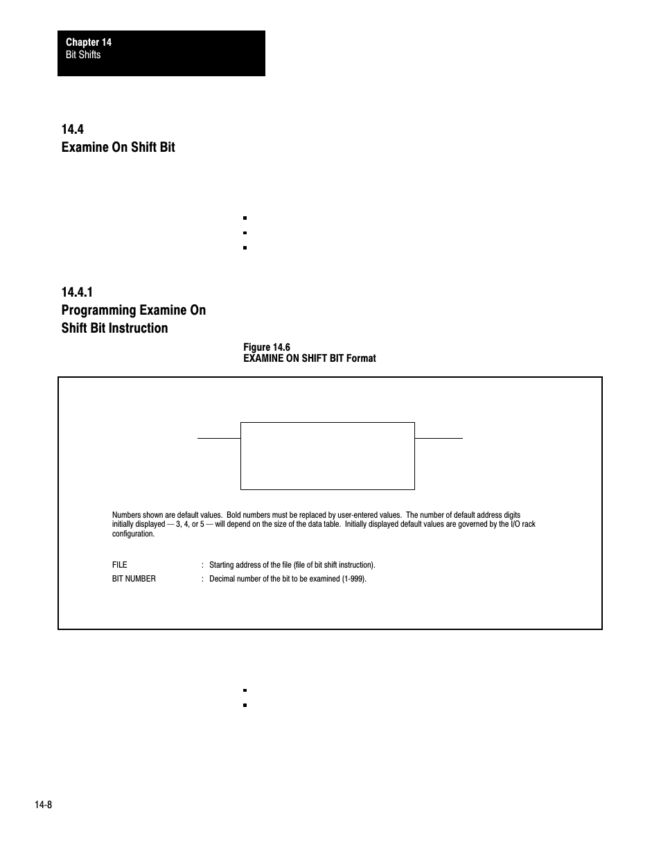 14ć8 | Rockwell Automation 1772-LP3 PLC - 2/30 Programmable Controller Programming and Operations Manual User Manual | Page 260 / 346