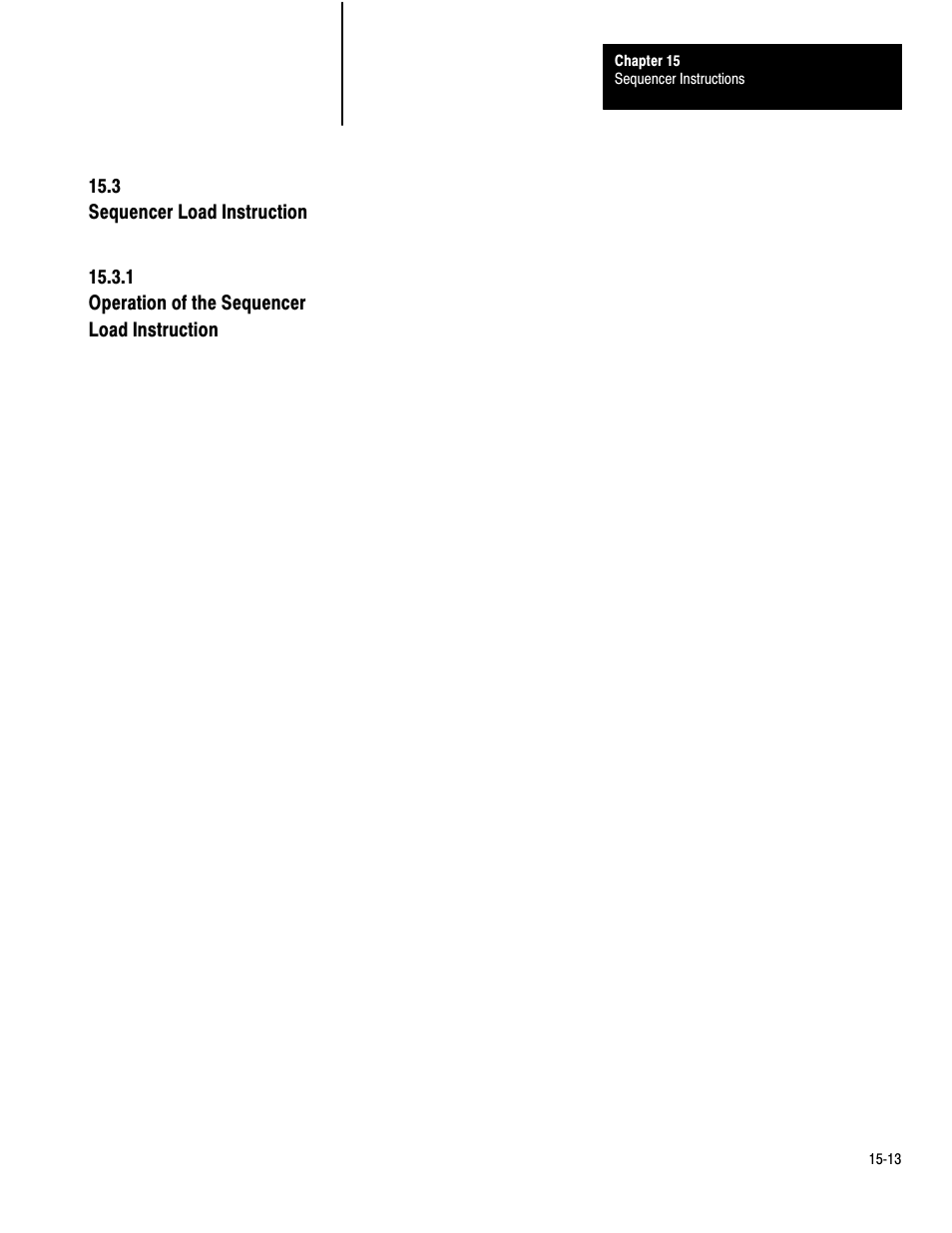 15ć13 | Rockwell Automation 1772-LP3 PLC - 2/30 Programmable Controller Programming and Operations Manual User Manual | Page 276 / 346