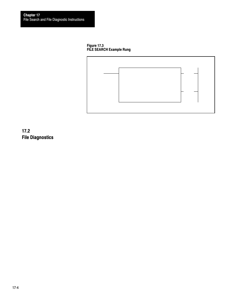 17ć4, 2 file diagnostics | Rockwell Automation 1772-LP3 PLC - 2/30 Programmable Controller Programming and Operations Manual User Manual | Page 296 / 346