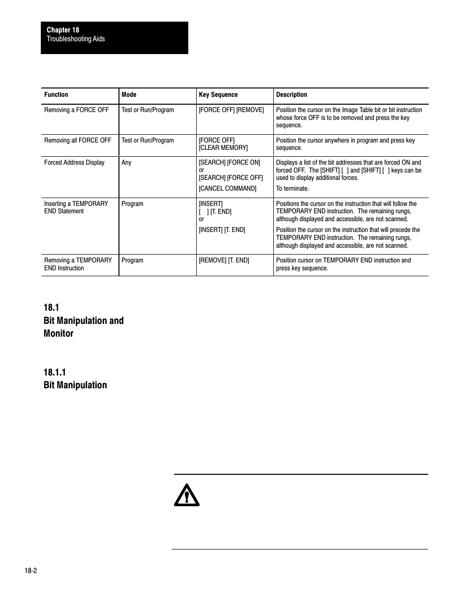 18ć2 | Rockwell Automation 1772-LP3 PLC - 2/30 Programmable Controller Programming and Operations Manual User Manual | Page 301 / 346