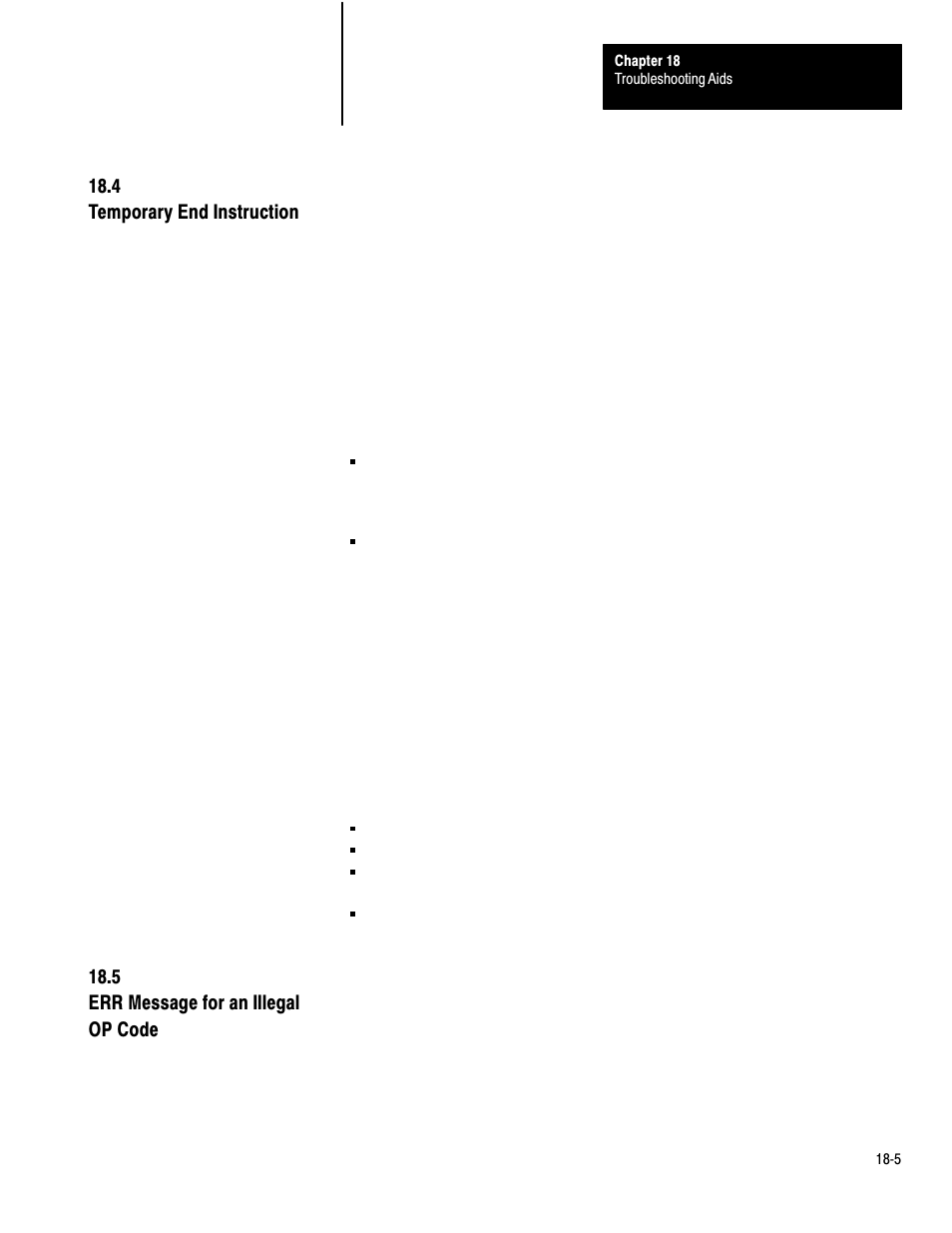 18ć5 | Rockwell Automation 1772-LP3 PLC - 2/30 Programmable Controller Programming and Operations Manual User Manual | Page 304 / 346